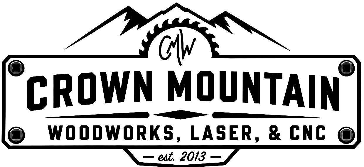 Crown Mountain Woodworks, established 2013